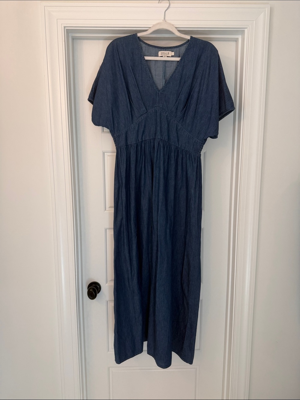 Molly Bracken Indigo Blue Maxi Dress